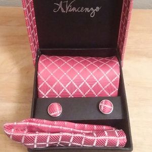 Standard Tie Set. Never Worn